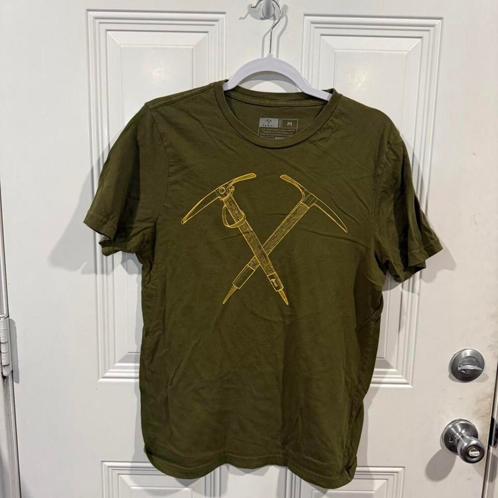 Unbranded Men's Green and Khaki T-shirt